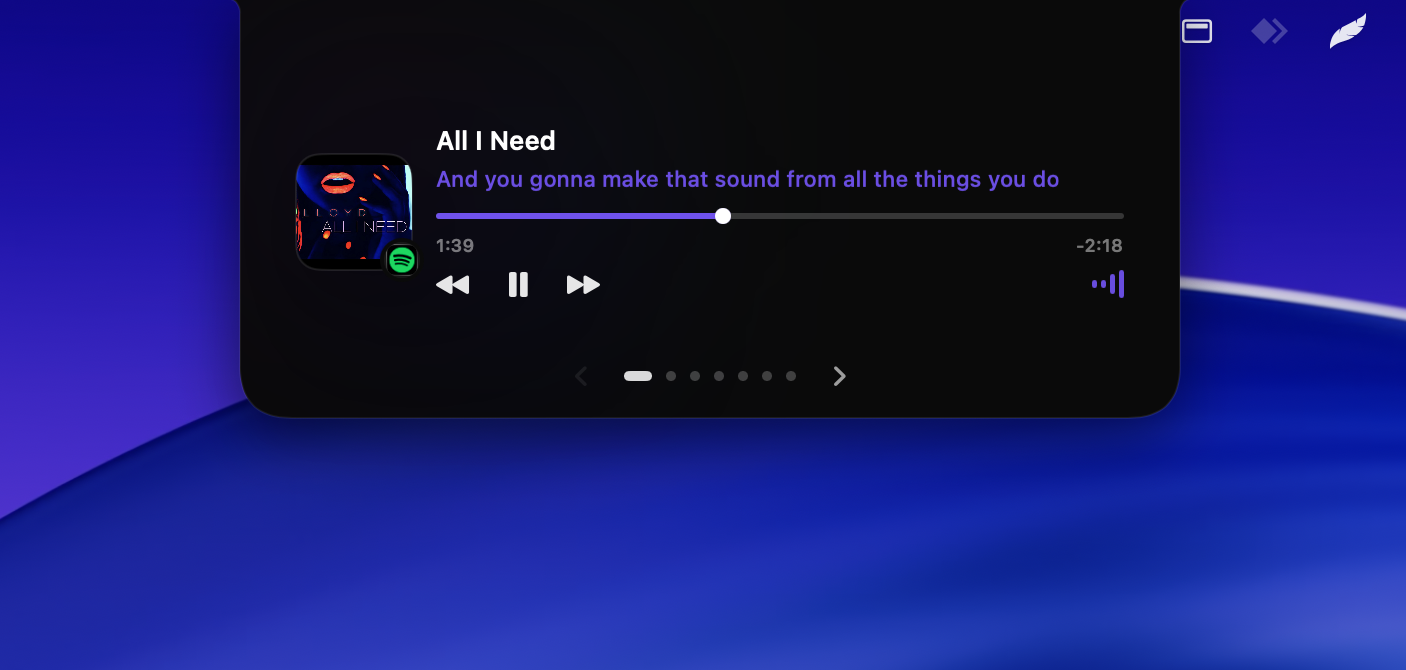 Now playing island